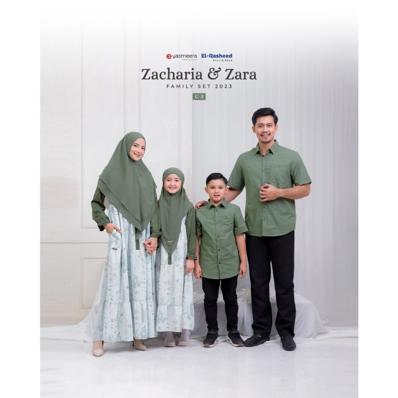 Sarimbit Yasmeera Zacharia & Zara Pale Aqua  sarimbit 2023