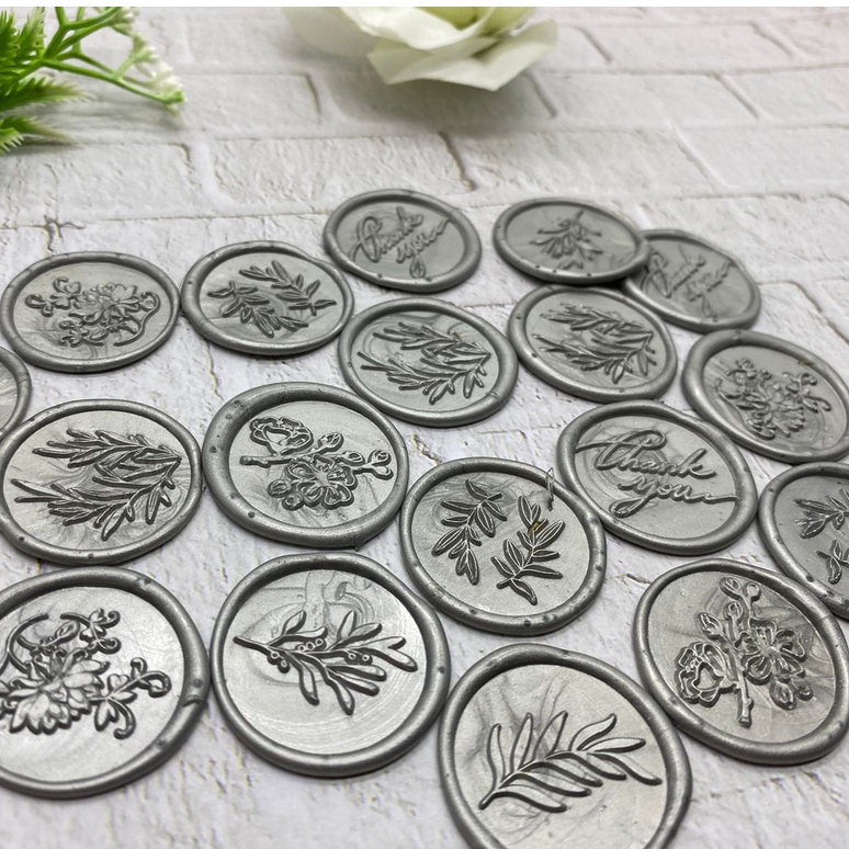 

Silver Wax Stamp/Segel Lilin/Segel Amplop