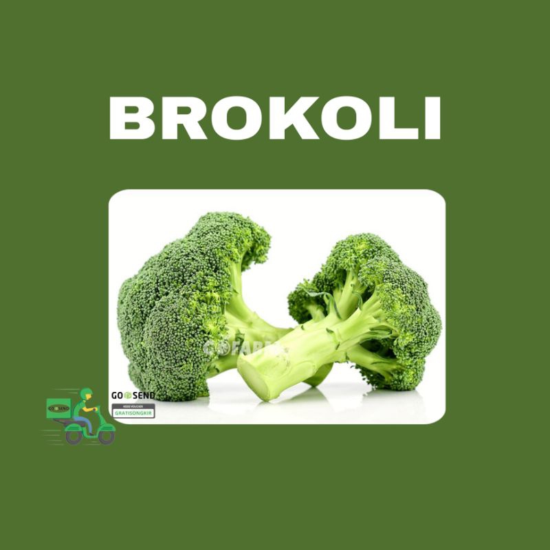 

BROKOLI/SAYUR BROKOLI MURAH FRES BANSUNG 500gram