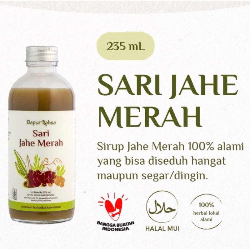 

Sari Jahe Merah by Rahsa Nusantara
