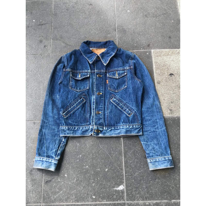 levis 80s orange tab denim jacket