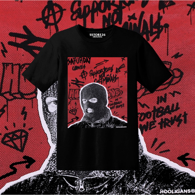 KAOS HOOLIGANS KAOS CASUAL PREMIUM