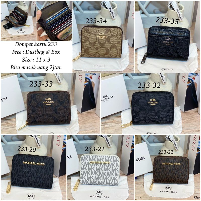 Dompet Kartu Wanita Kekinian kode 233 Import Freebox