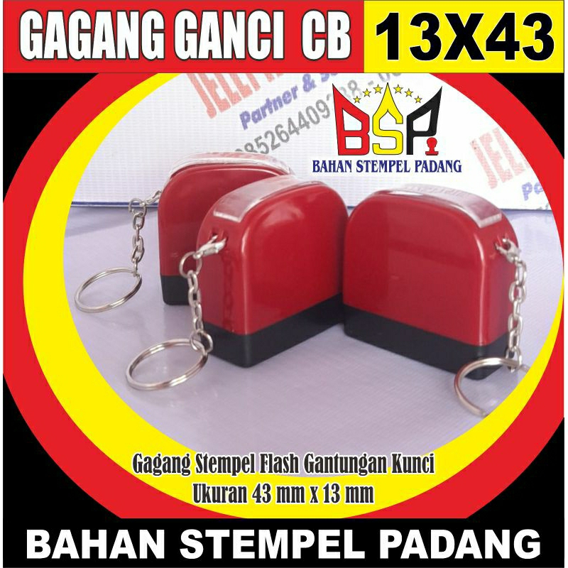 

GAGANG STEMPEL GANCI 1343 MERAH HITAM