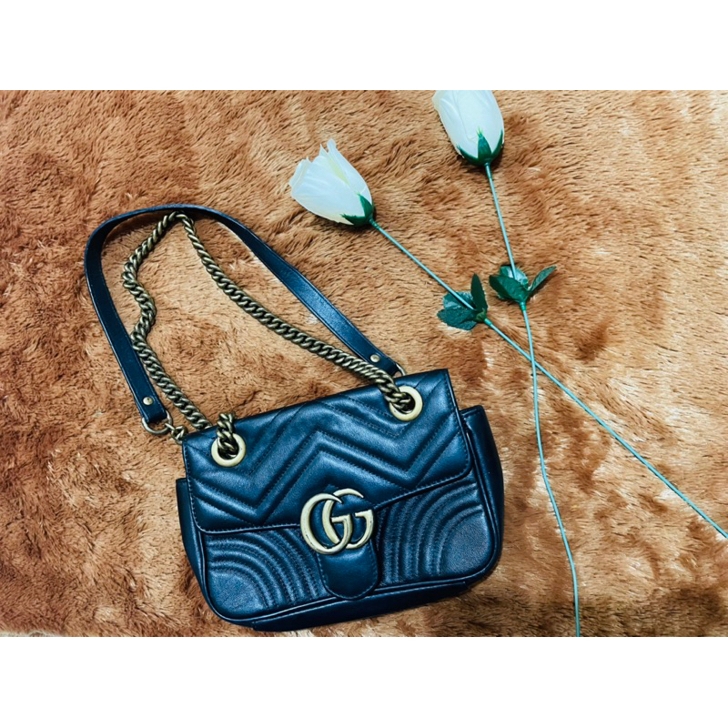 Gucci marmont size medium pl preloved