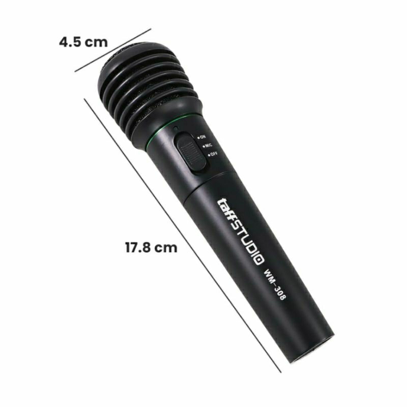 mic karaoke mic wireless kabel taffstudio wm308 microphone wireless kabel karaoke