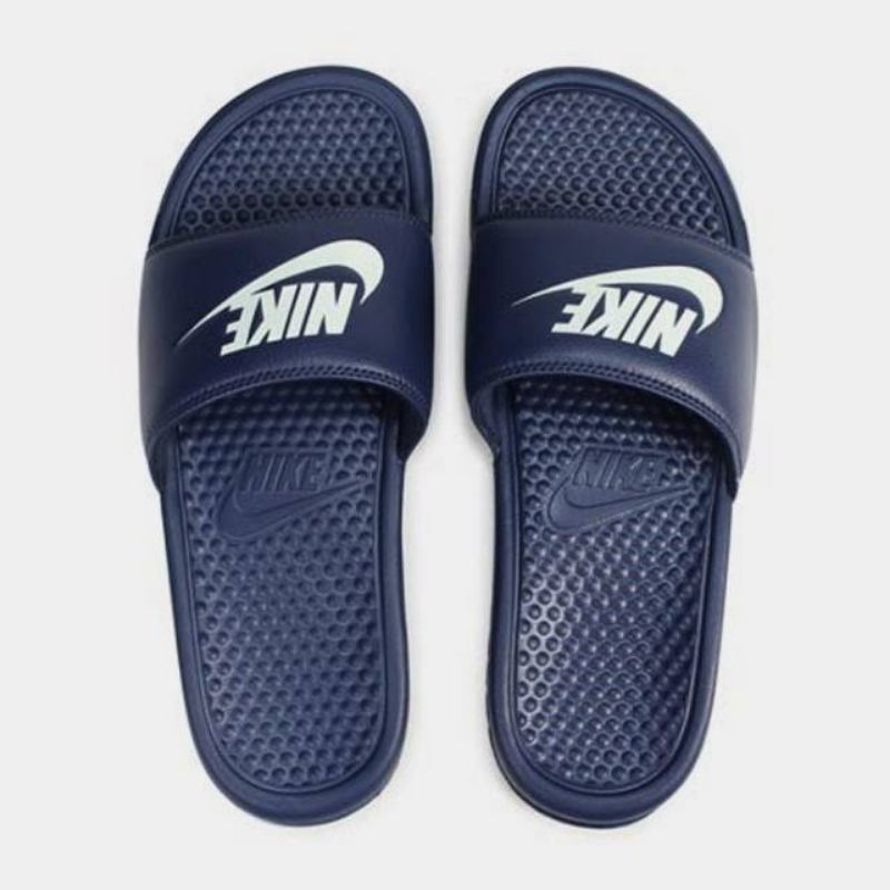 Sandal nike benassi JDI midnight navy 343880 403 sendal original replace box