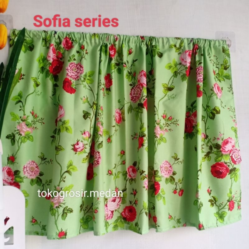 Gorden kolong dapur estetik Sofia series