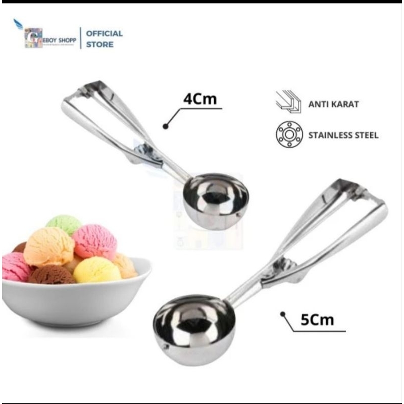 scoop ice cream uk.5cm