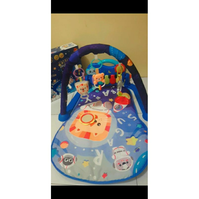 baby play gym mat sugar baby fun projector preloved