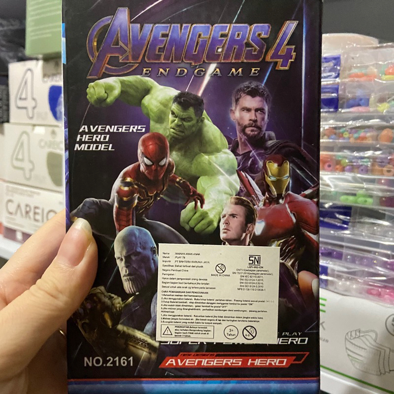 Mainan Robot Avengers Action Figure Set Kado Anak