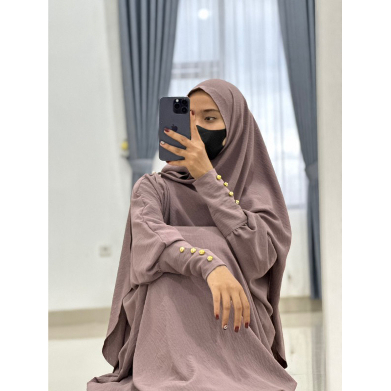 One Set Kaftan Crinkle AISHA