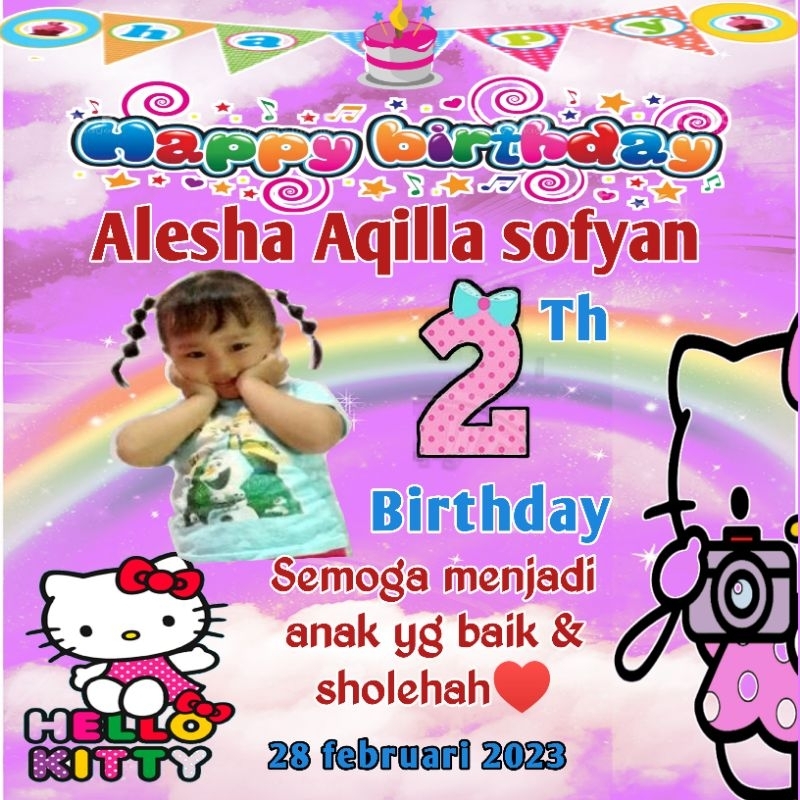 

STIKER ULANG TAHUN BEBAS CUSTOM [TIDAK ADA MINIMAL PEMBELIAN]