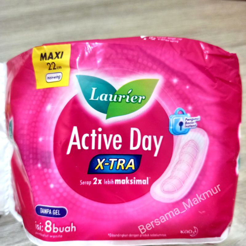 LAURIER Active Day 8's pembalut