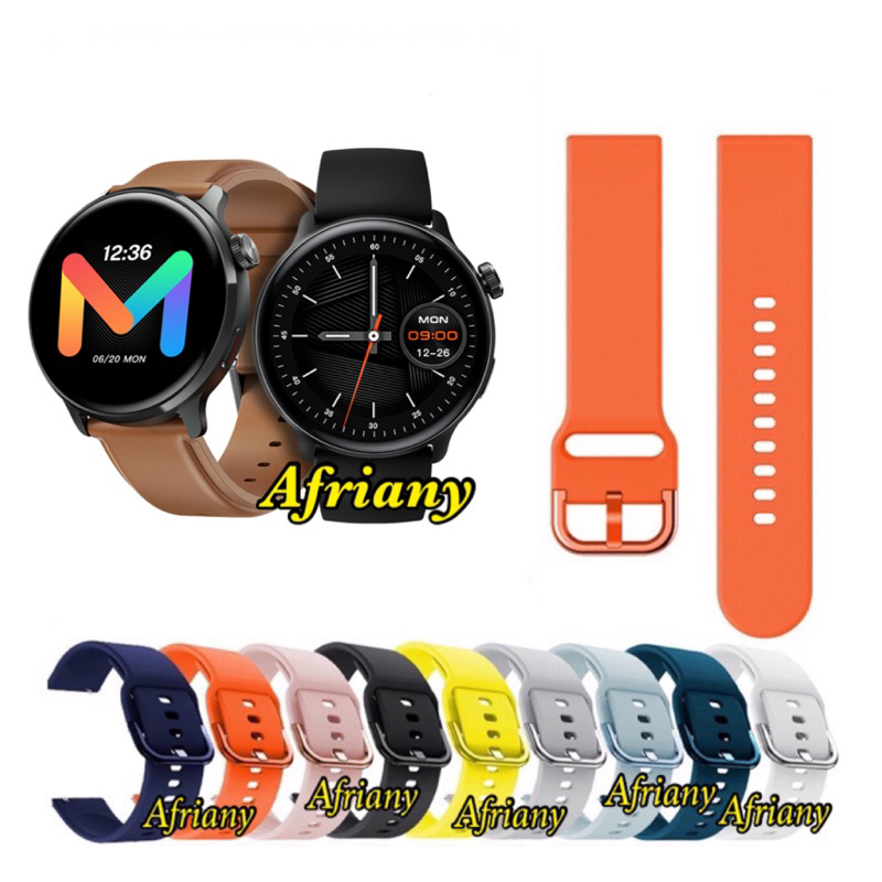 Strap Smartwatch Mibro A1/Mibro A2/Mibro Lite/Mibro Lite 2/Mibro Lite3/Mibro Lite 3 Pro Tali Jam Rub