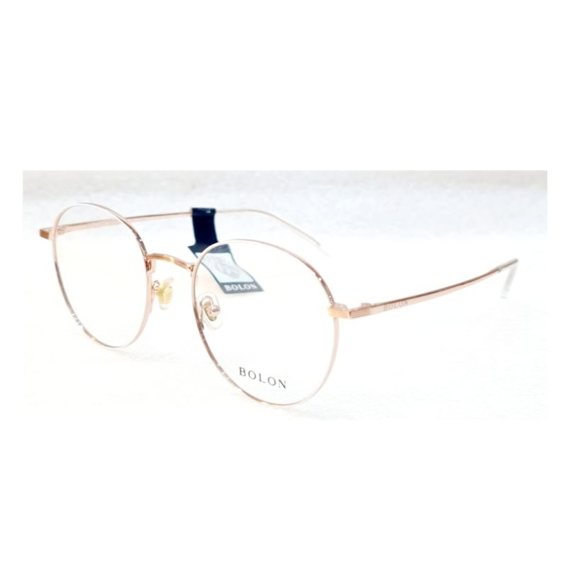 Frame Kacamata BOLON B7056 B91 51-20-145 WHITE RoseGold original