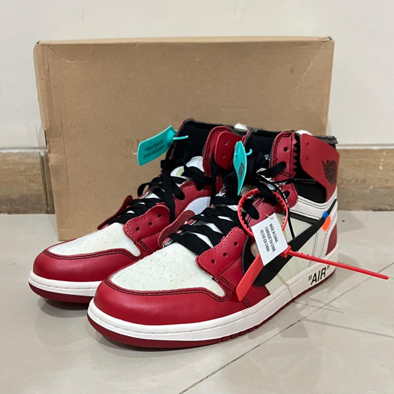 Off-White x Nike Air Jordan 1 High The 10 Chicago OG 100% Authentic