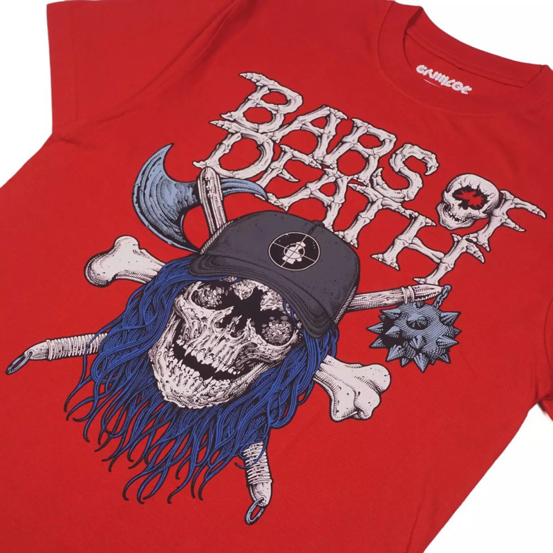 BARS OF DEATH - RIGOR RED