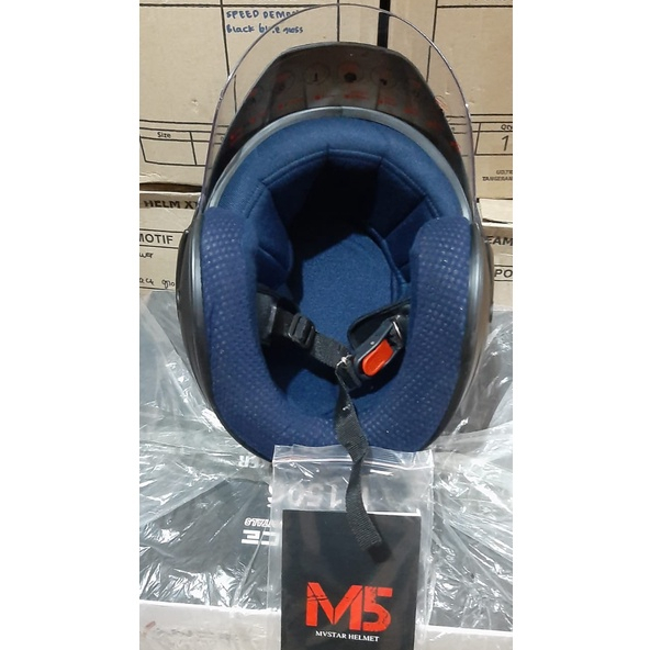 HELM MVSTAR M5/LTD SPORT/KACA BOGO original