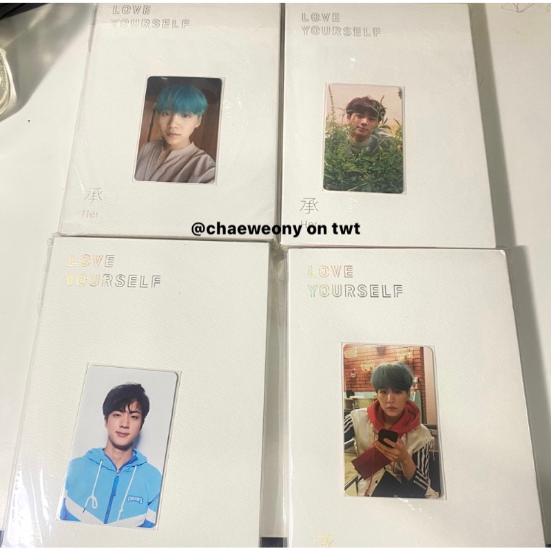 BTS album unsealed official LY HER JIN SUGA YOONGI Fullset
