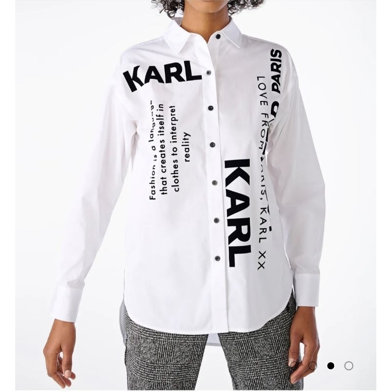 Karl Lagerfeld white shirt