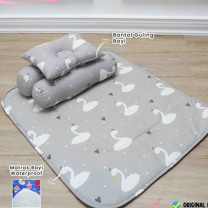 Elha Baby Grosir Matras Perlak Baby Anti Ompol Alas Tempat Tidur Bayi Set elhababy