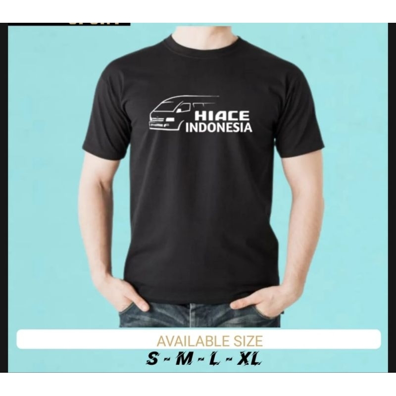 KAOS MOBIL HIACE INDONESIA KAOS KOMUNITAS MOBIL