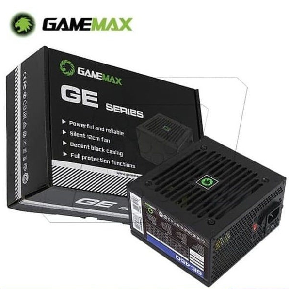 Power Supply Gamemax 500Watt 80+ / PSU 500W GE-500 80 Plus Certifie