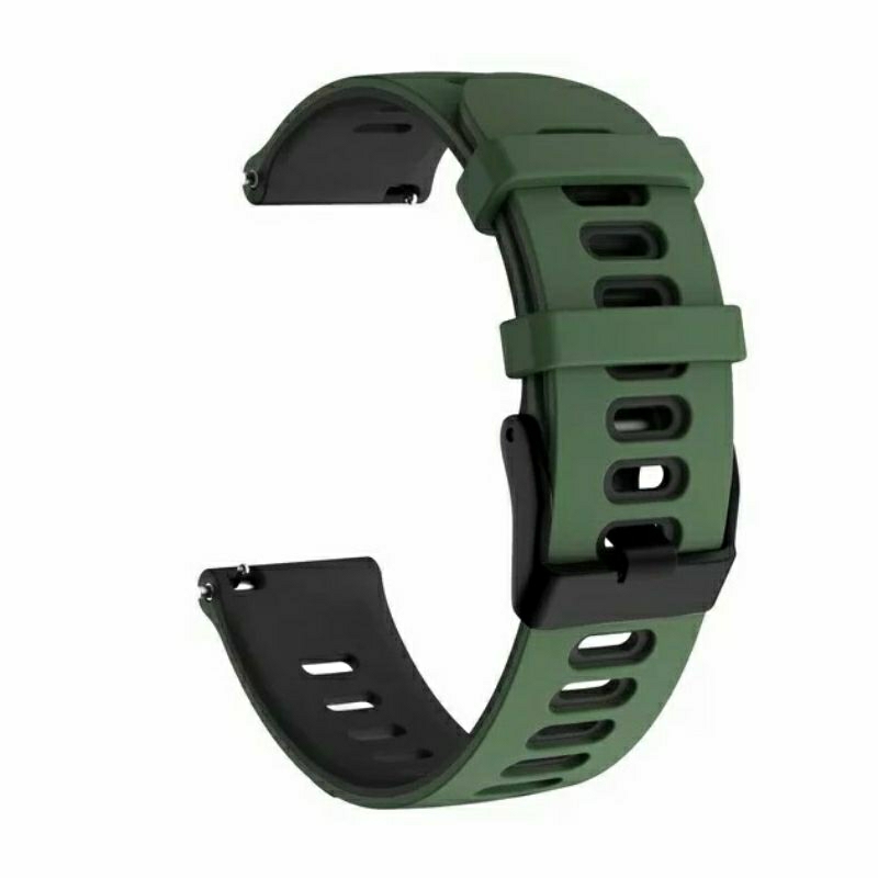 STRAP TALI JAM- RUBBER TWOTONE 20MM WATCH- FOR SAMSUNG GALAXY