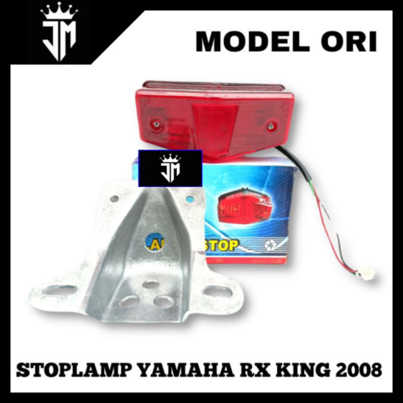 STOPLAMP LAMPU STOP BELAKANG YAMAHA RX-KING RX KING 2008 SET PANGKON LAMPU STOP