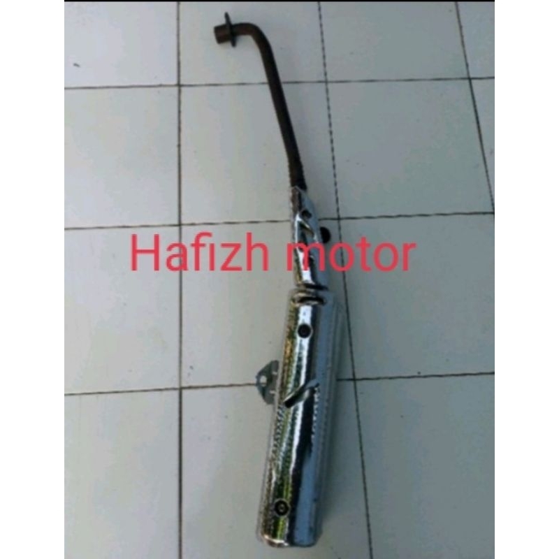 Knalpot standar second copotan original Yamaha Vega r new