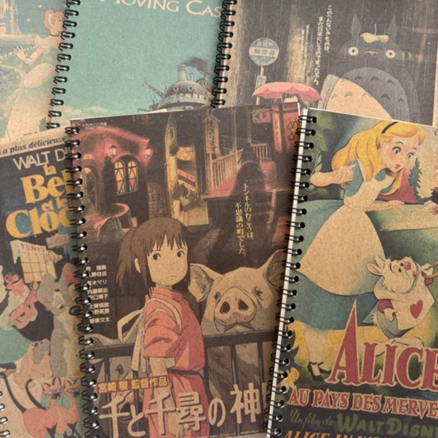 

STUDIO GHIBLI NOTEBOOK & SKETCHBOOK SIAP KIRIM