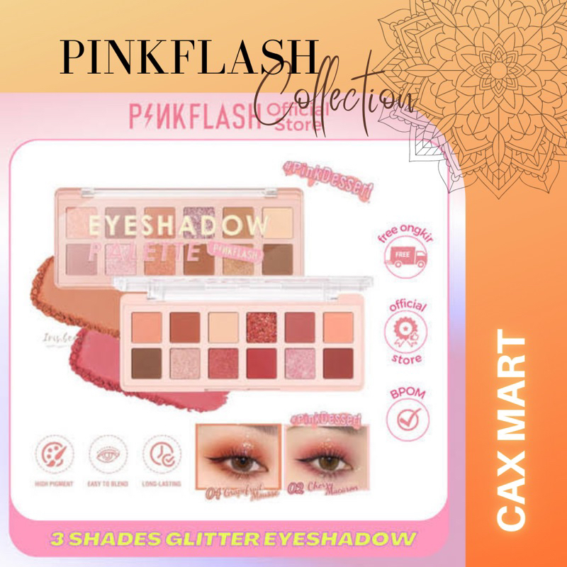 PINKFLASH 12 Shades Eyeshadow Palette