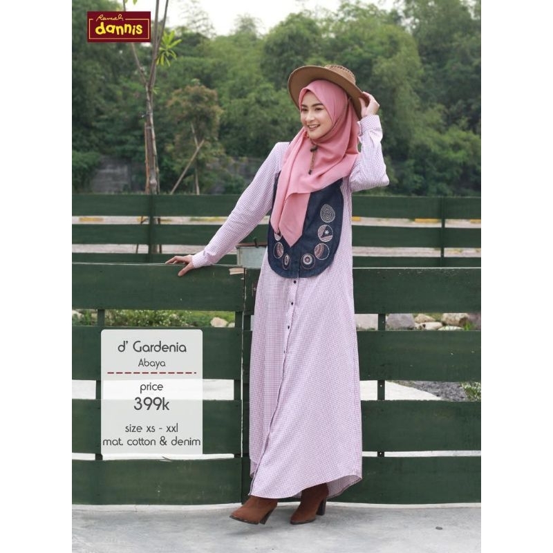 Size XL Dannis D'Gardenia / Sale Dannis 40% / Sale Dannis / Abaya Dewasa / Taqwa Anak / Jubah Anak