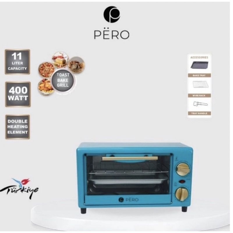 Oven Listrik Pero 11 Liter 400 Watt