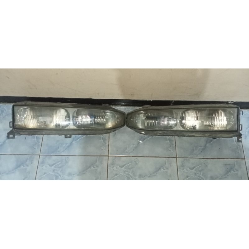 headlamp mitsubishi galant lele