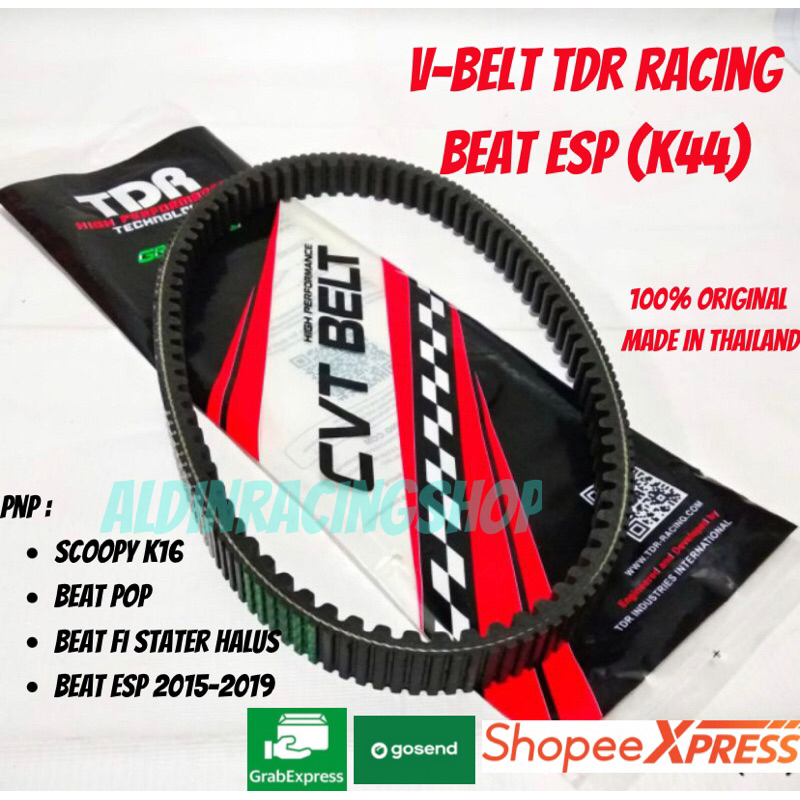 V-Belt Fanbelt Venbel Beat Pop Beat Esp Beat stater Halus K44 TDR ORIGINAL