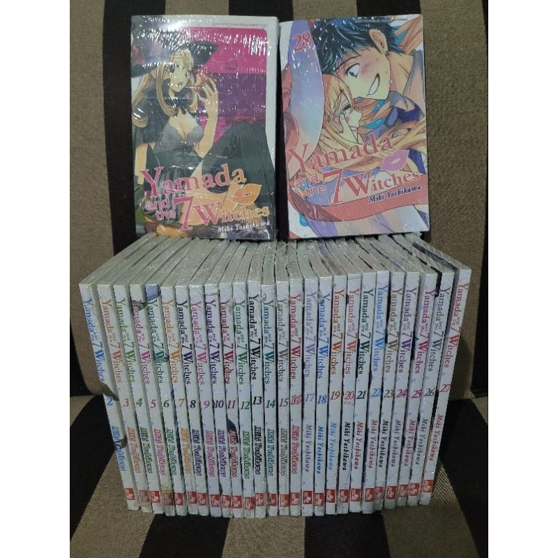 Komik Yamada and the 7 Witches vol. 1-28 Tamat SET ALL SEGEL