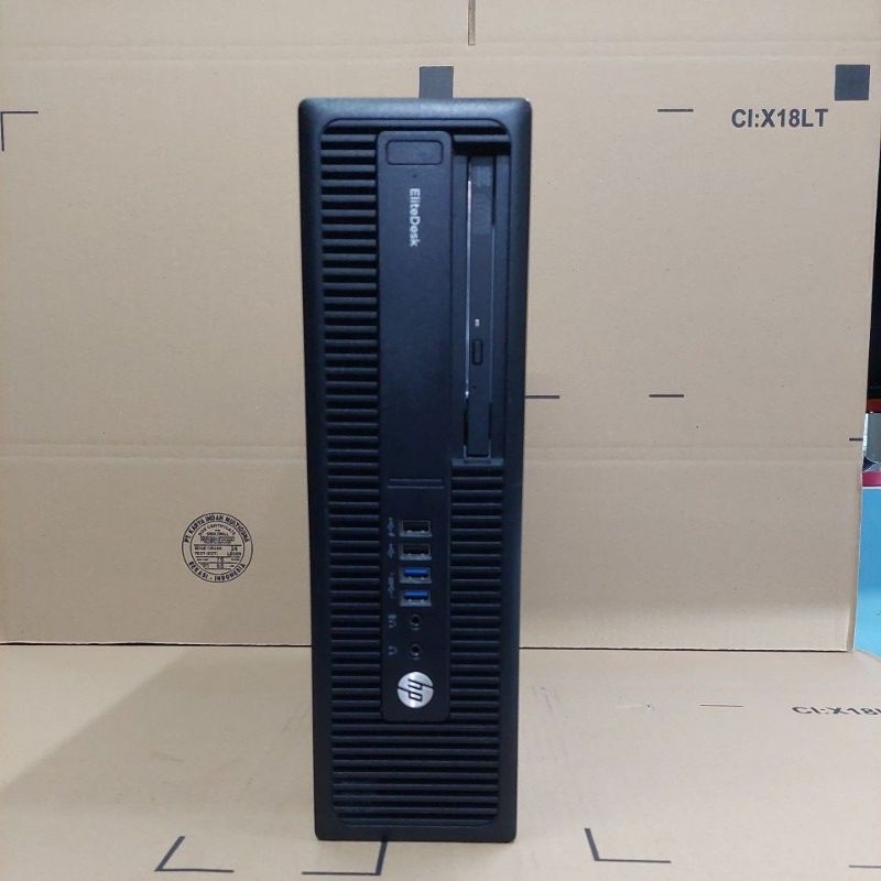 OBRAL CPU PC HP CORE I3 6100 RAM 4 GB SSD 128 GB WINDOWS 10 BERGARANSI