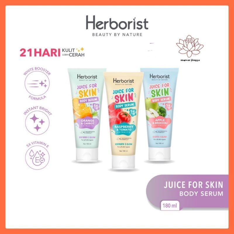 Herborist Juice For Skin Body Serum / face scrub / exfoliating gell – 180ml