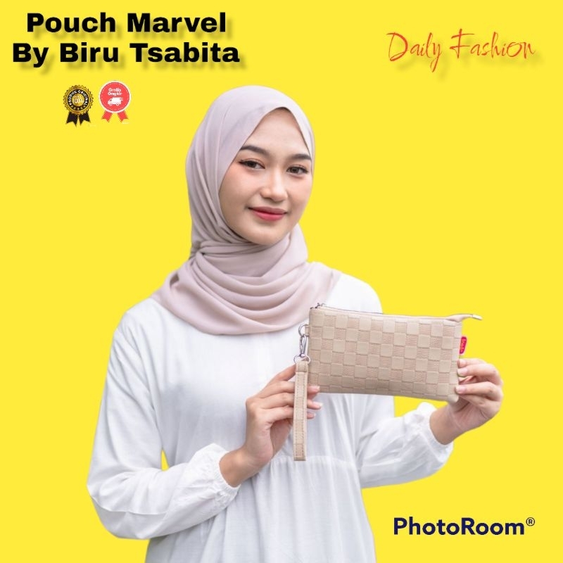 POUCH MARVEL BAHAN MARVEL WATERPROOF ANTI AIR PREMIUM