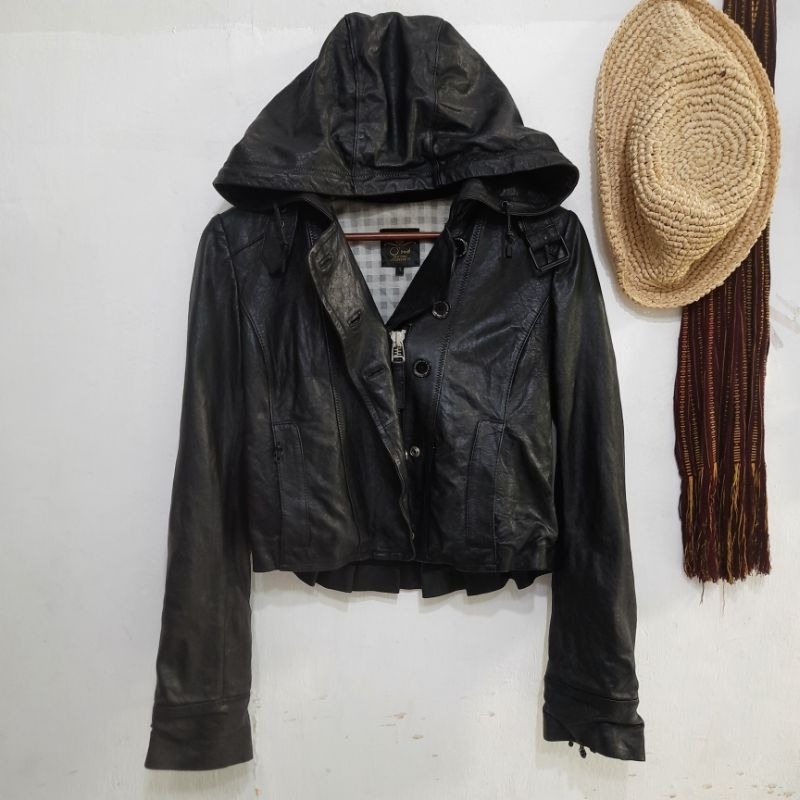 Jaket kulit asli / jaket kulit motoran