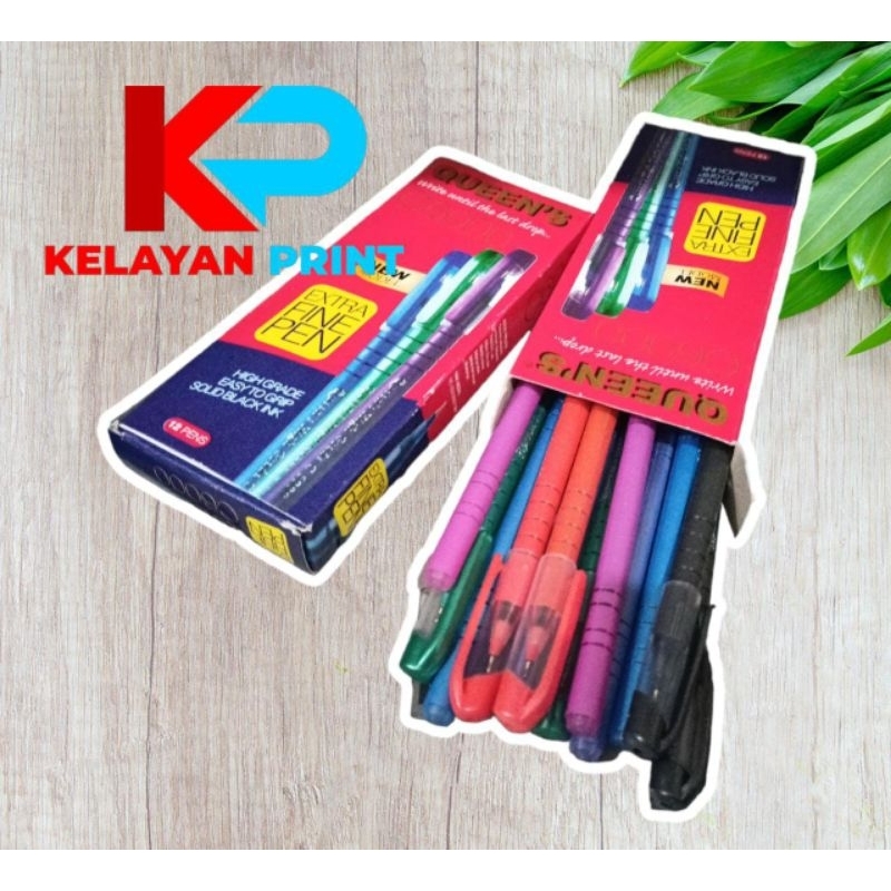 

PULPEN QUEEN'S C6000 PER PAK (12PCS)