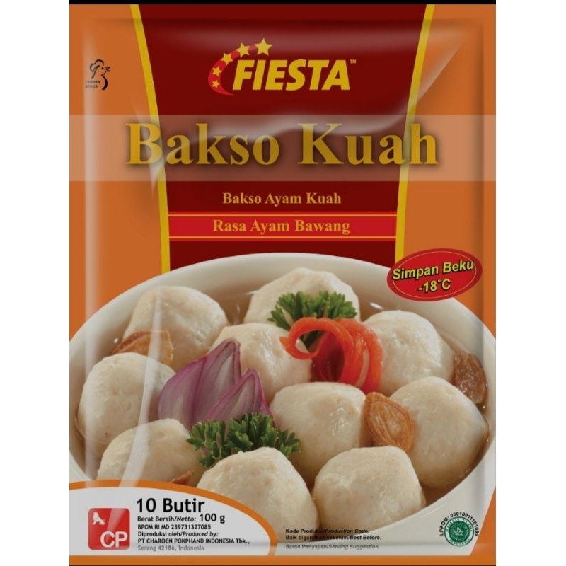 

Fiesta Bakso Kuah Ayam Bawang 100gr