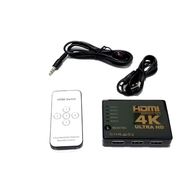 HDTV Switch 4K 5-1 Remote