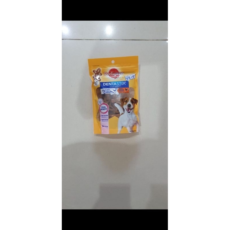 PEDIGREE DENTASTIX CHEW CHUNKX SNACK DOG 68 GRM