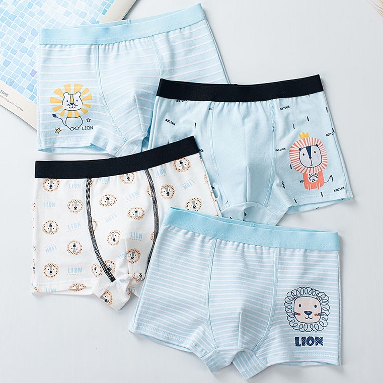 Celana Dalam Anak BOXER KATUN Laki Laki 1thn-5thn / CD Boys Underwear / Sempak Anak