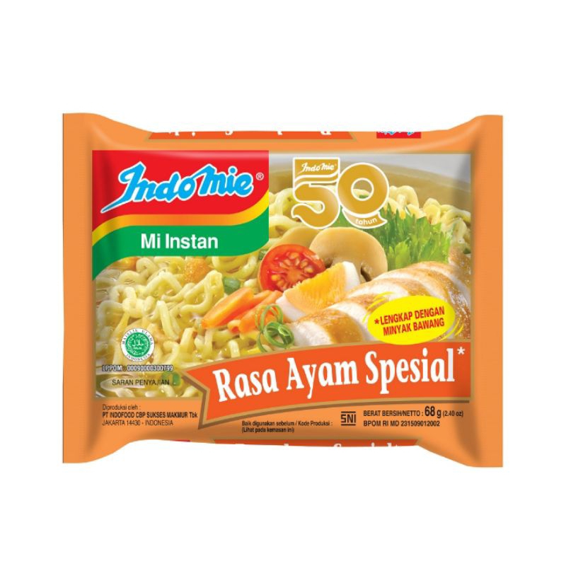 

Indomie Mie Instant Ayam Spesial 68g