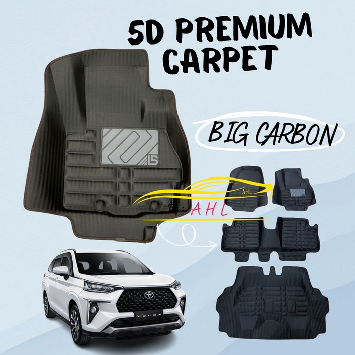 Karpet 5D Premium Mobil Toyota Avanza 2022 / Avanza Fwd New Model