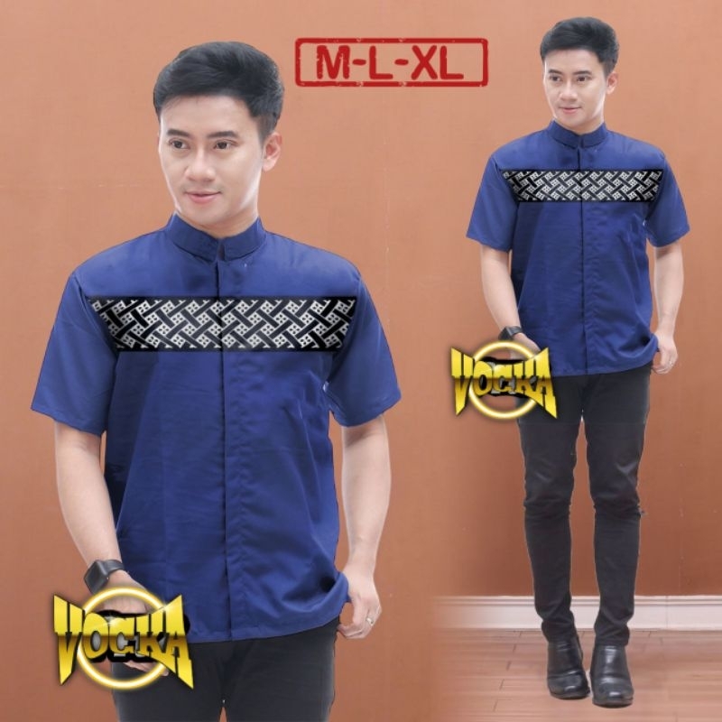 Baju Koko Bordir Kobata Premium